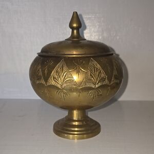 Gold Botanical Accent Decor Piece